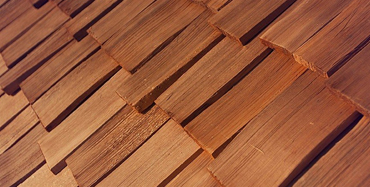 wood shingle roof